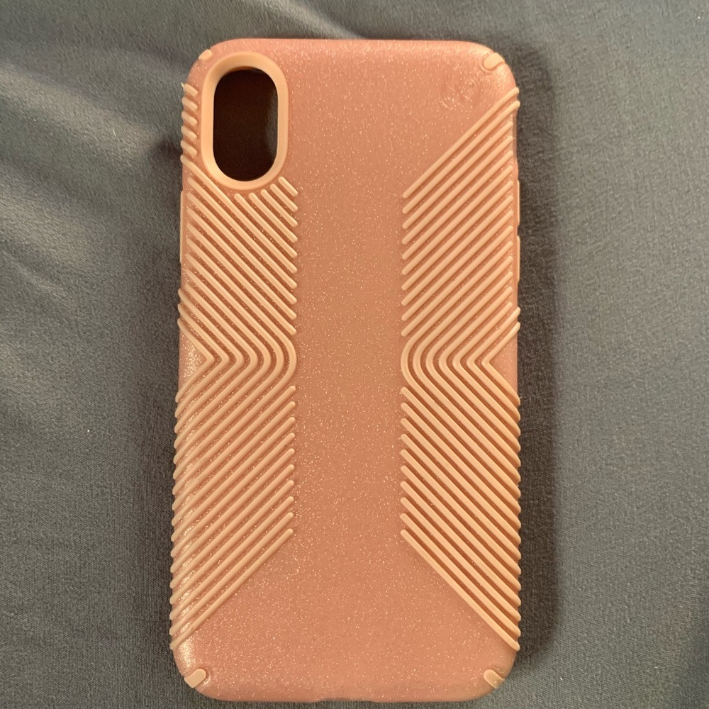 Pink Glittery Speck Case 💓 iPhone X/Xs